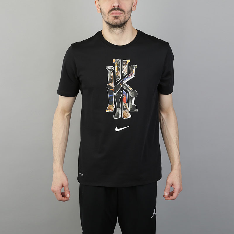мужская черная футболка Nike Dri-FIT Kyrie CNY Basketball T-Shirt AJ1950-010 - цена, описание, фото 1